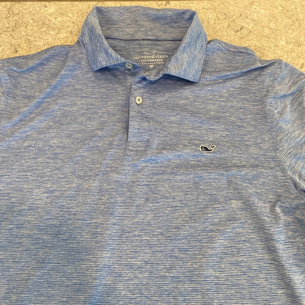 Vineyard Vines Performance Blue Shirt